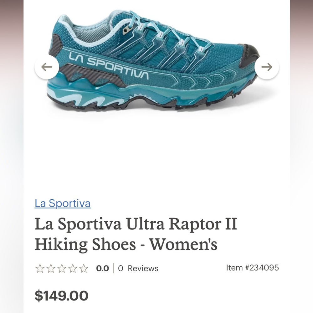 La Sportiva Ultra Raptor II Hiking Shoes - Women's